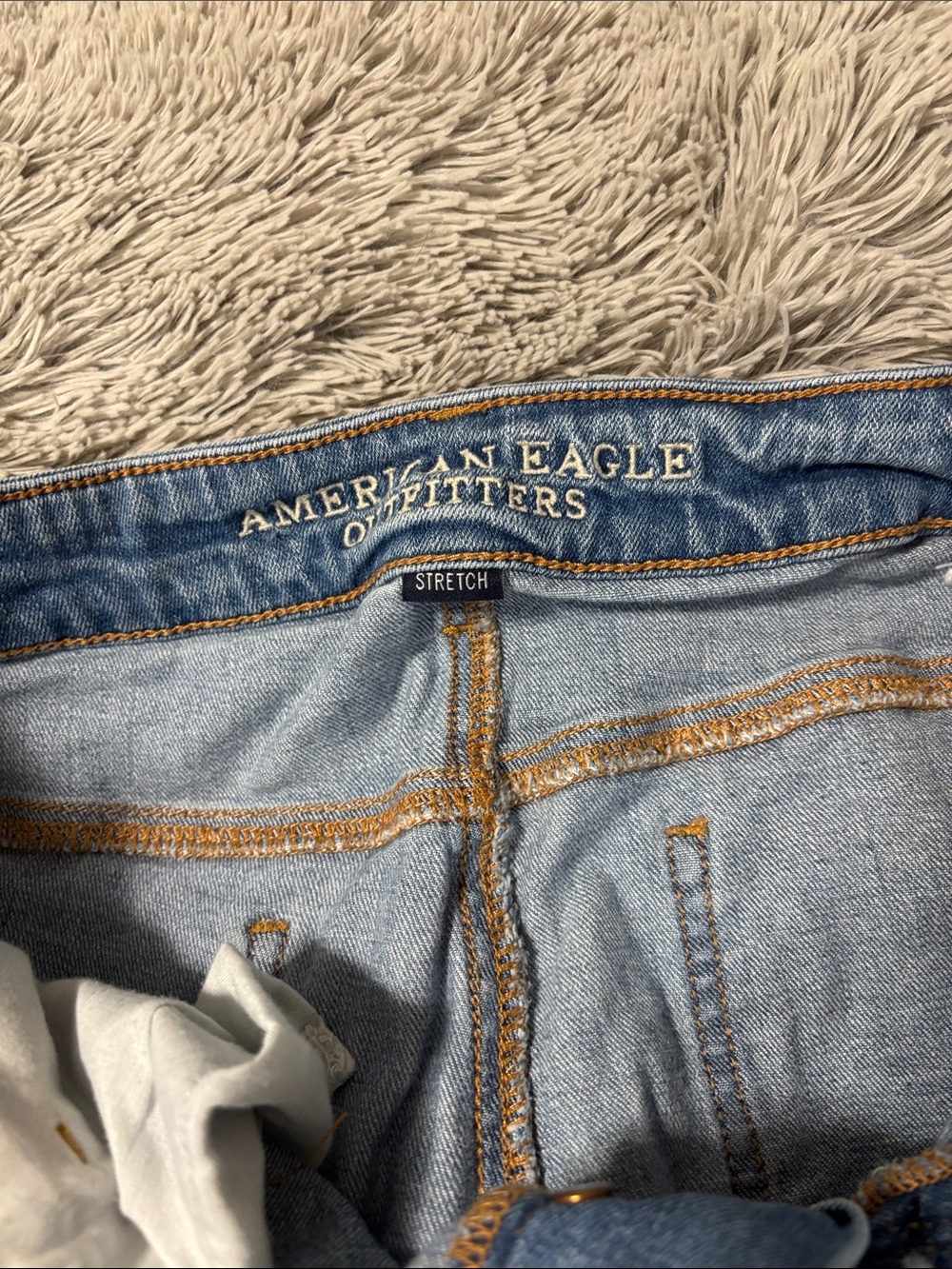 American Eagle Outfitters Distressed Tomgirl Jeans - Picture 4 of 5